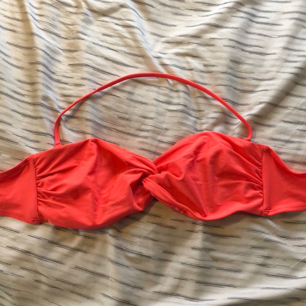 Orange/Peach bikini top